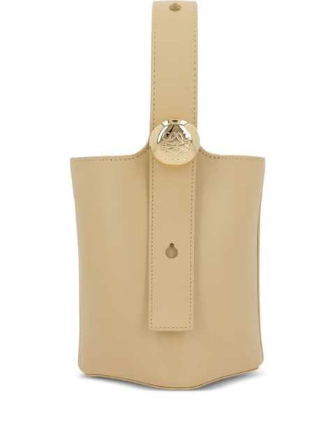 LOEWE mini Pebble bucket bag - Neutrals - zdjęcie produktu nr 1