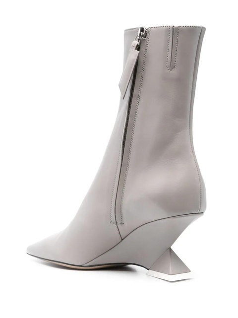 The Attico Cheope 19mm ankle boots - Grey - zdjęcie produktu nr 2