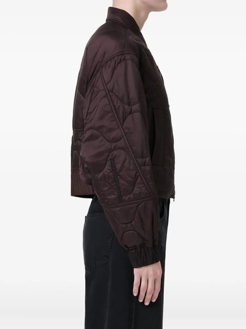 AGOLDE Iona quilted jacket - Brown - zdjęcie produktu nr 2