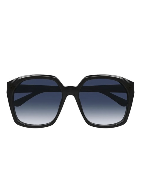 Chloé geometric-frame sunglasses - Black - zdjęcie produktu nr 1