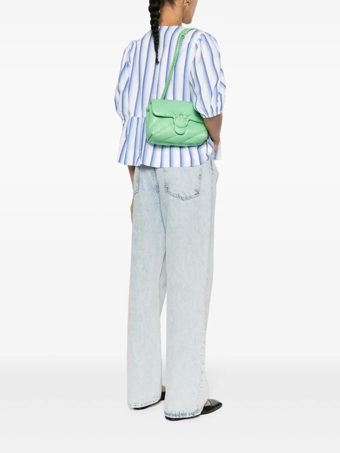 PINKO mini Love quilted shoulder bag - Green - zdjęcie produktu nr 2