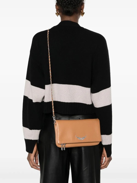 Zadig&Voltaire Rock leather crossbody bag - Brown - zdjęcie produktu nr 2