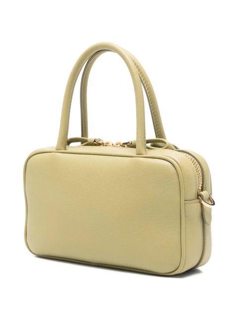 Prada triangle-logo satchel bag - Green - zdjęcie produktu nr 2