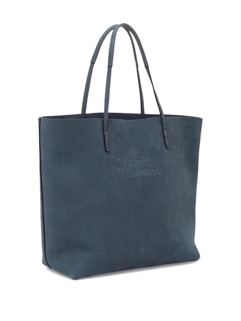 Vivienne Westwood embossed shoulder bag - Blue - zdjęcie produktu nr 2