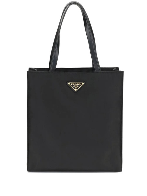 Prada logo-detail tote bag - Black - zdjęcie produktu nr 1