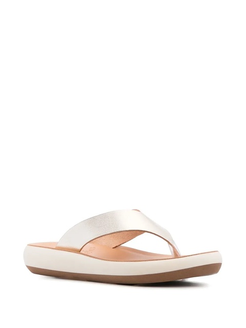 Ancient Greek Sandals leather metallic sandals - Gold - zdjęcie produktu nr 2