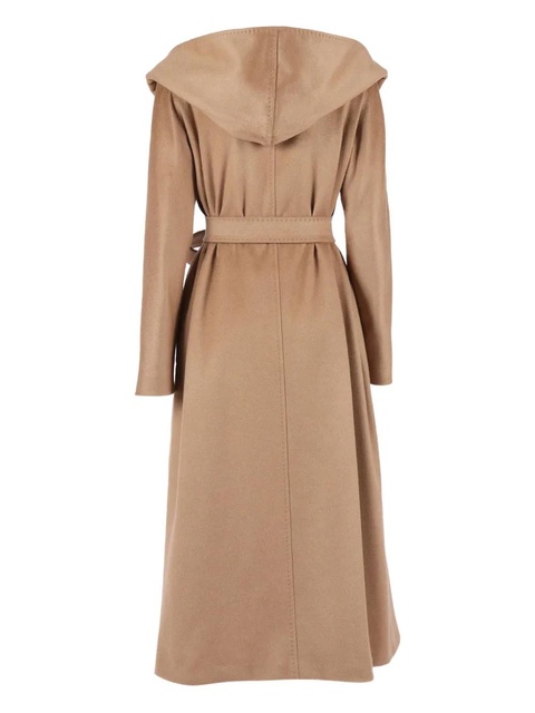 Max Mara Danton hooded belted coat - Brown - zdjęcie produktu nr 2