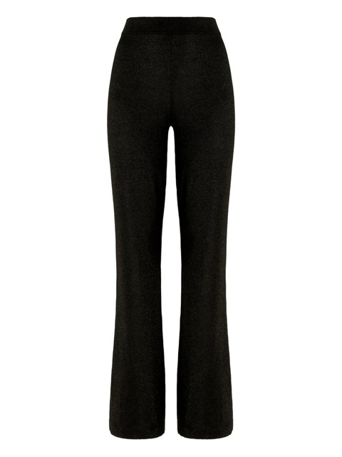 Missoni glitter-knit flared trousers - Black - zdjęcie produktu nr 1