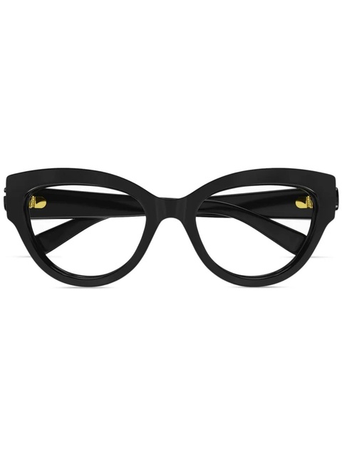 Gucci Eyewear cat-eye frame glasses - Black - zdjęcie produktu nr 1