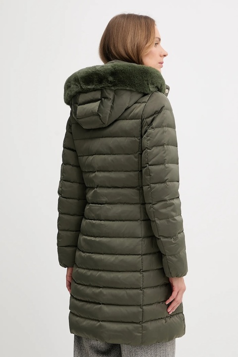 Geox kurtka puchowa BETTANIE kolor zielony zimowa W5626H T3122 - zdjęcie produktu nr 2