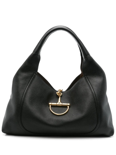 Gucci large Softbit tote bag - Black - zdjęcie produktu nr 1