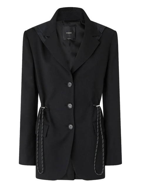 PINKO drawstring blazer - Black - zdjęcie produktu nr 1