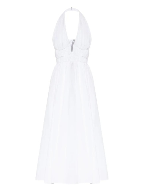 Cult Gaia corseted-waist midi dress - White - zdjęcie produktu nr 1