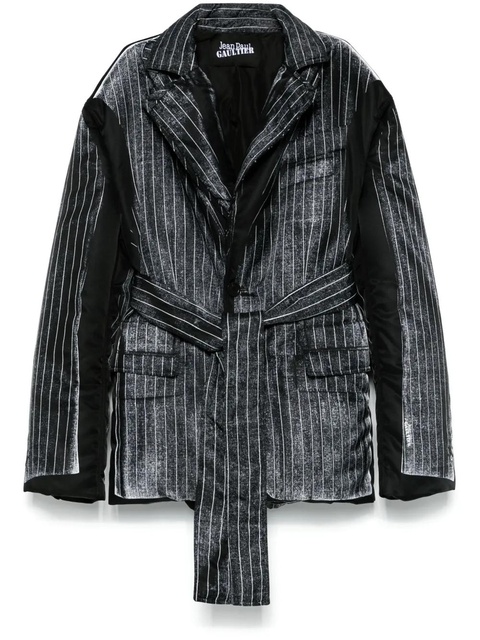 Jean Paul Gaultier trompe-l'oeil padded jacket - Black - zdjęcie produktu nr 1