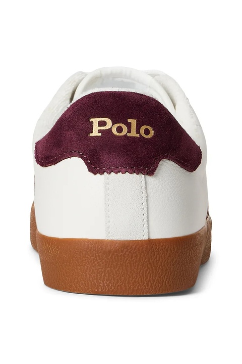 Polo Ralph Lauren sneakersy skórzane Court Vlc Pp kolor biały 816974111001 - zdjęcie produktu nr 1