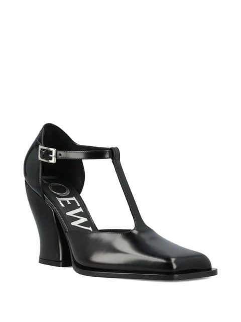 LOEWE 90mm Onda T-bar pumps - Black - zdjęcie produktu nr 2
