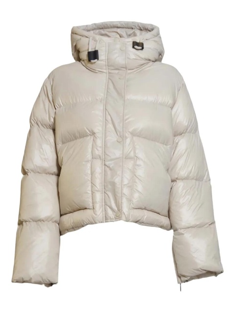 SOLOTRE hooded puffer jacket - Neutrals - zdjęcie produktu nr 2