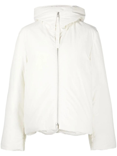 Jil Sander padded hooded jacket - White - zdjęcie produktu nr 1