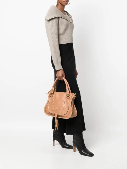 Chloé interwoven-design leather bag - Neutrals - zdjęcie produktu nr 2