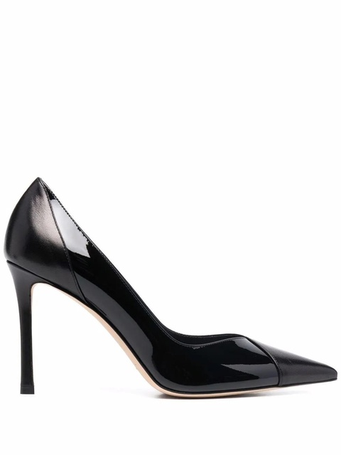 Jimmy Choo Cass leather pumps - Black - zdjęcie produktu nr 1