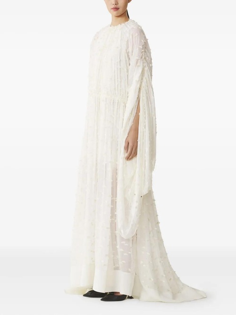 Lanvin pleated maxi dress - White - zdjęcie produktu nr 2