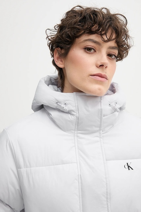 Calvin Klein Jeans kurtka kolor fioletowy LV047D508G - zdjęcie produktu nr 2