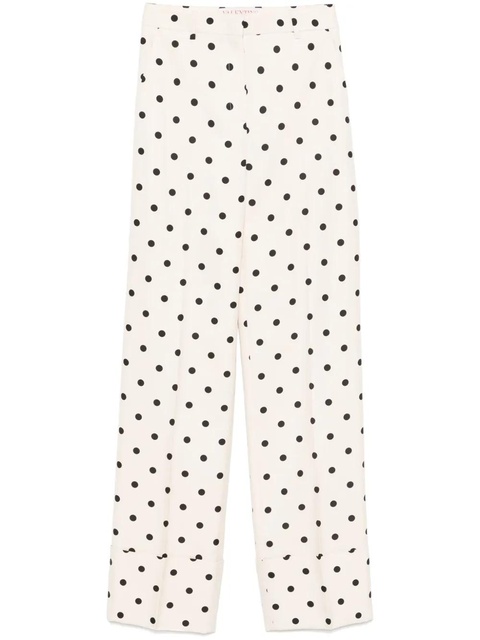 Valentino Garavani polka-dot trousers - Neutrals - zdjęcie produktu nr 1