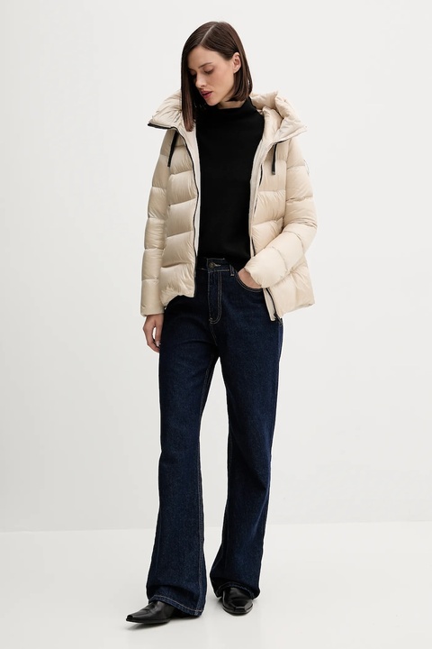 Bomboogie kurtka puchowa ROME kolor beżowy zimowa GW6012TDLC5 - zdjęcie produktu nr 1