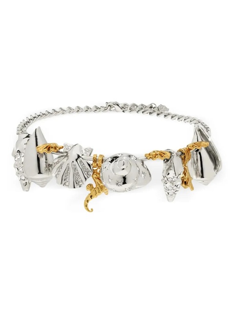 Versace seashell charm necklace - Silver - zdjęcie produktu nr 1