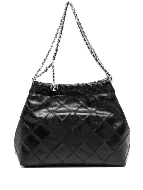 Tory Burch Fleming hobo bag - Black - zdjęcie produktu nr 1
