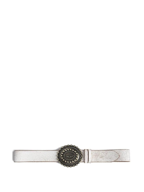Zadig&Voltaire leather belt - WHITE - zdjęcie produktu nr 1