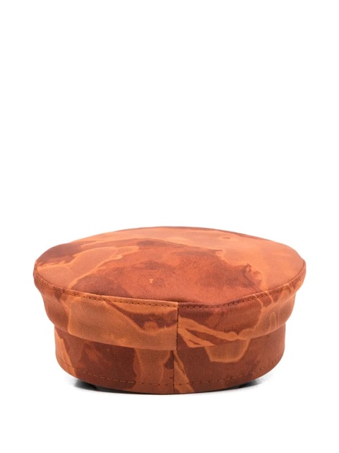 Ruslan Baginskiy Acid Tie Dye Baker Boy cotton hat - Orange - zdjęcie produktu nr 2