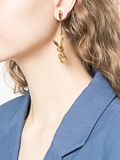 AMBUSH bunny safety pin earring - Gold - zdjęcie produktu nr 2