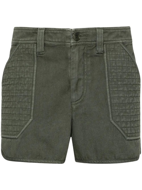 Zadig&Voltaire Sei twill mini shorts - Green - zdjęcie produktu nr 1