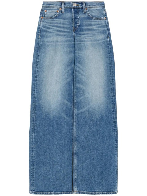 RE/DONE mid-rise wide-leg jeans - Blue - zdjęcie produktu nr 1
