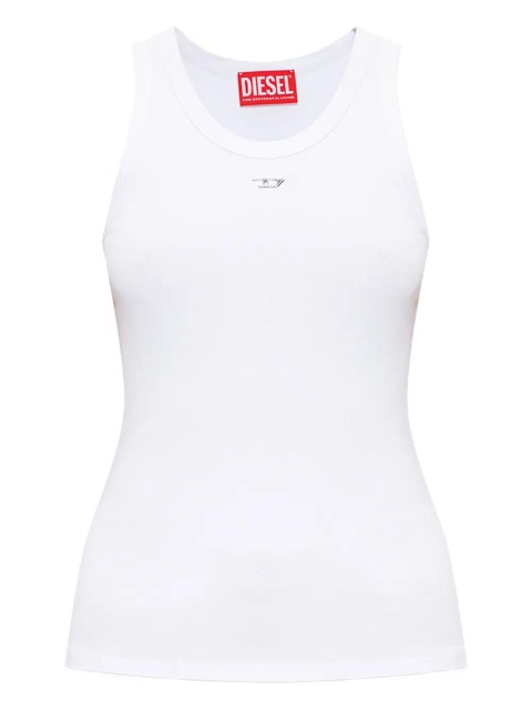 Diesel T-Anky-D ribbed logo top - White - zdjęcie produktu nr 1