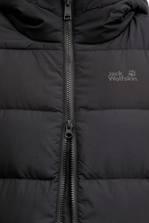 Jack Wolfskin kurtka puchowa FROZEN PALACE kolor czarny zimowa A65096 - zdjęcie produktu nr 2