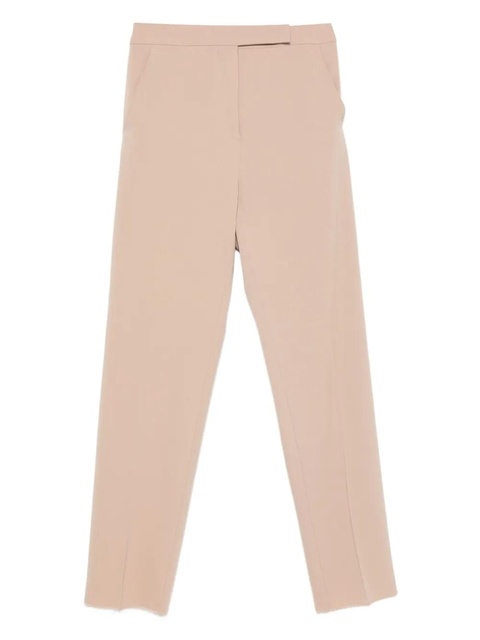 Max Mara pocket unfinished-hem trousers - Neutrals - zdjęcie produktu nr 1