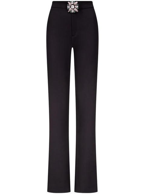 AREA crystal brooch trousers - Black - zdjęcie produktu nr 1
