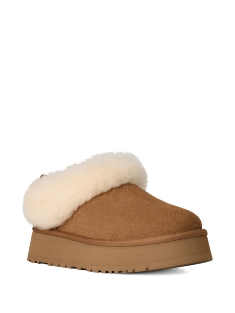 UGG platform suede flat mules - Brown - zdjęcie produktu nr 1