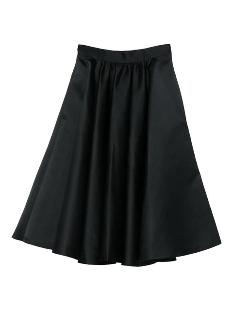 Max Mara A-line gathered skirt - Black - zdjęcie produktu nr 1
