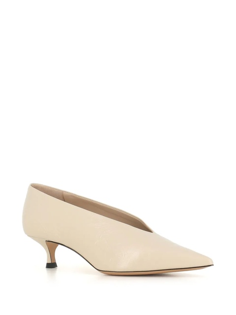 Le Monde Beryl Babouche 40mm leather pumps - Neutrals - zdjęcie produktu nr 2