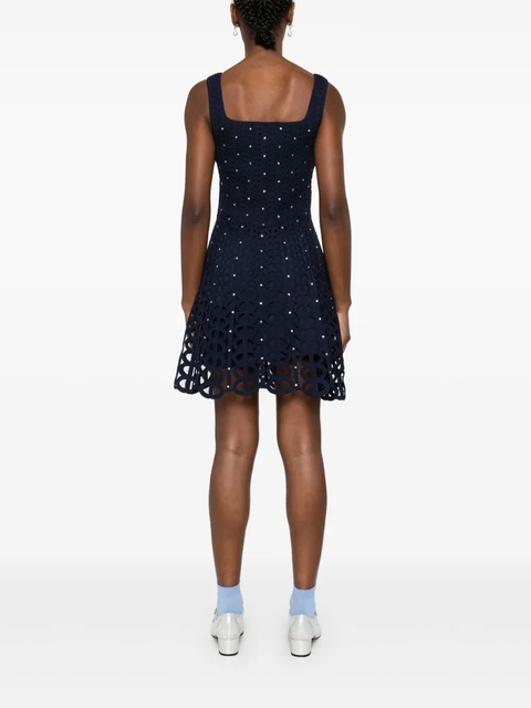 Maje crochet mini dress - Blue - zdjęcie produktu nr 2