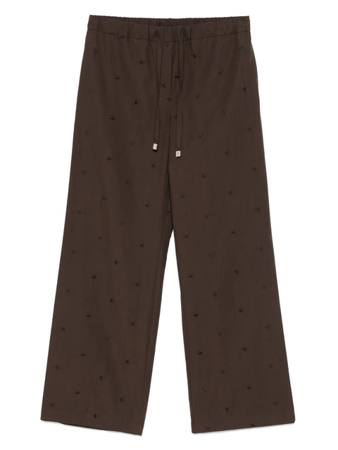 The Attico straight-leg trousers - Brown - zdjęcie produktu nr 1