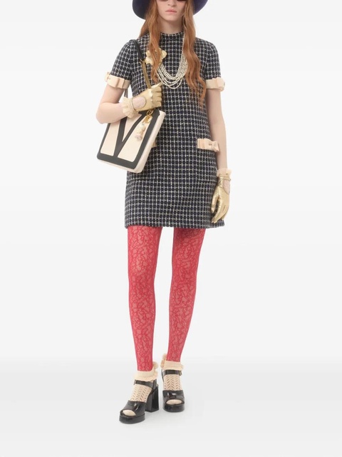 Valentino Garavani bouclé minidress - Blue - zdjęcie produktu nr 2