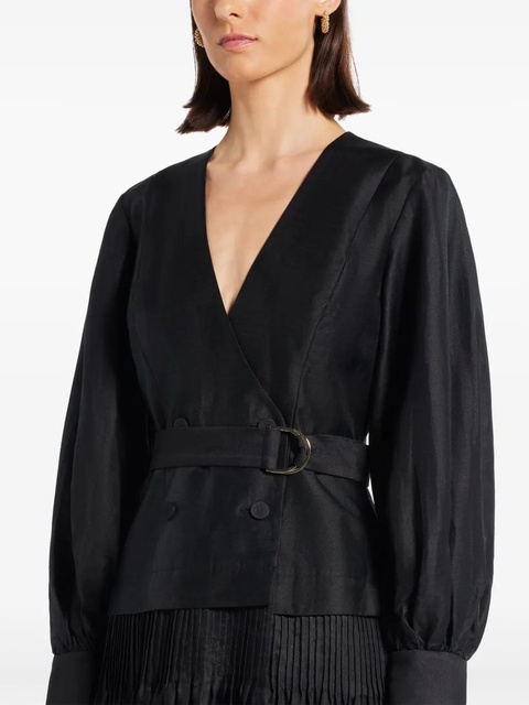 Acler Penfold midi dress - Black - zdjęcie produktu nr 2