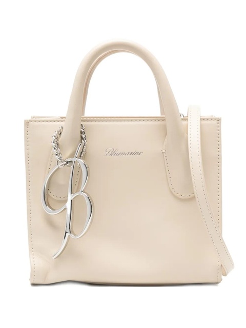 Blumarine small chain-charm tote bag - Neutrals - zdjęcie produktu nr 1