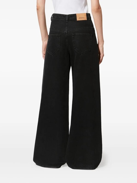ISABEL MARANT Lemony pocket jeans - Black - zdjęcie produktu nr 2
