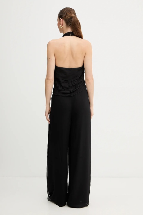 BOSS kombinezon kolor czarny z dekoltem okrągłym 50549630 - zdjęcie produktu nr 2