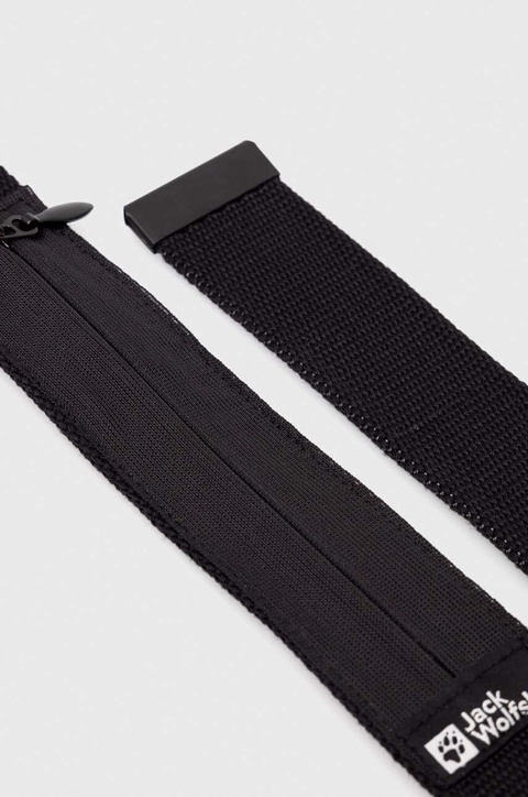 Jack Wolfskin pasek Hidden kolor czarny 1912101 - zdjęcie produktu nr 2
